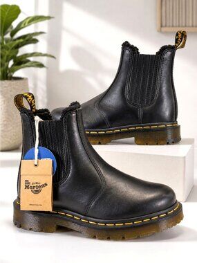 Dr Martens 2916 Chelsea Boots Womens Size 5 Mens 4 Womens 5 Black Platform Docs